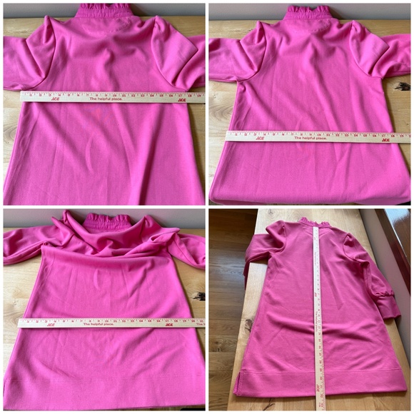 TUCKERNUCK POMANDER PLACE DRESS CHARLOTTE TERRY DRESS SWEATSHIRT FEMININE XS - Picture 9 of 12